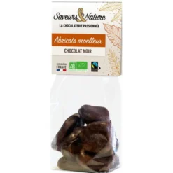 Abricot enrobé chocolat noir 175g