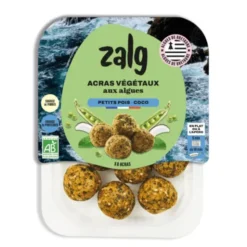 Accras végétaux algues petit pois coco 140g