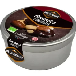 Amandes enrobées 3 chocolats 150g