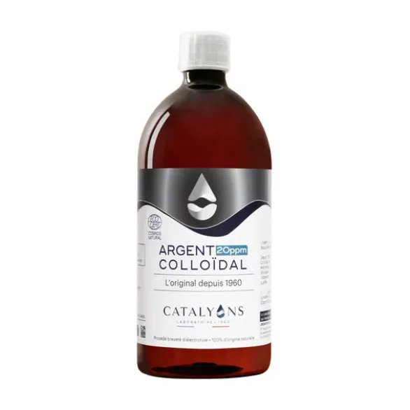 Argent colloïdal 20ppm 1L
