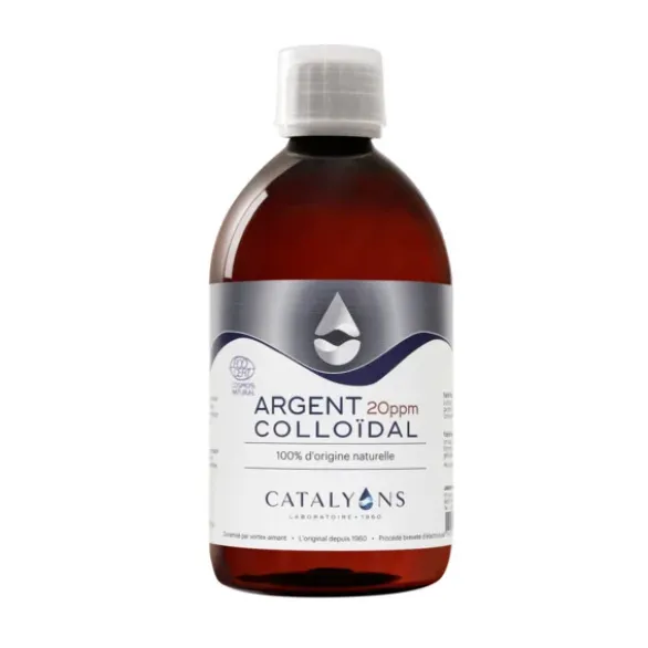 Argent colloïdal 20ppm 500ml