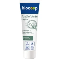 Argile verte pâte tube 400g
