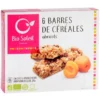 Barre céréale abricot (6) 125g