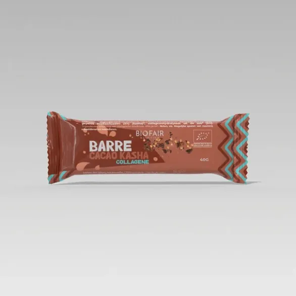 Barre énergétique collagène cacao 40g