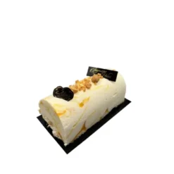 Bûche yaourt coulis exotique meringue crumble 530g