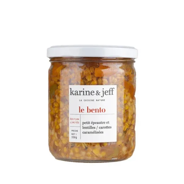 Bento petit épeautre lentille carotte caramélisée 330g