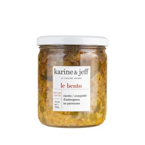 Bento risotto aubergine parmesan 330g