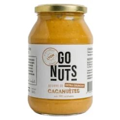 Beurre de cacahuète extra crunchy 500g