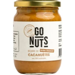 Beurre de cacahuètes crunchy 270g