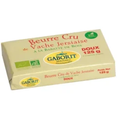 Beurre doux de baratte lait cru 125g