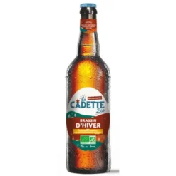 Bière ambrée brassin d'hiver 5° 75cl