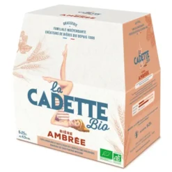 Bière ambrée 4.5° 25cl (6) pack