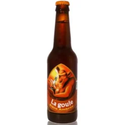 Bière ambrée La Goule 6° 33cl