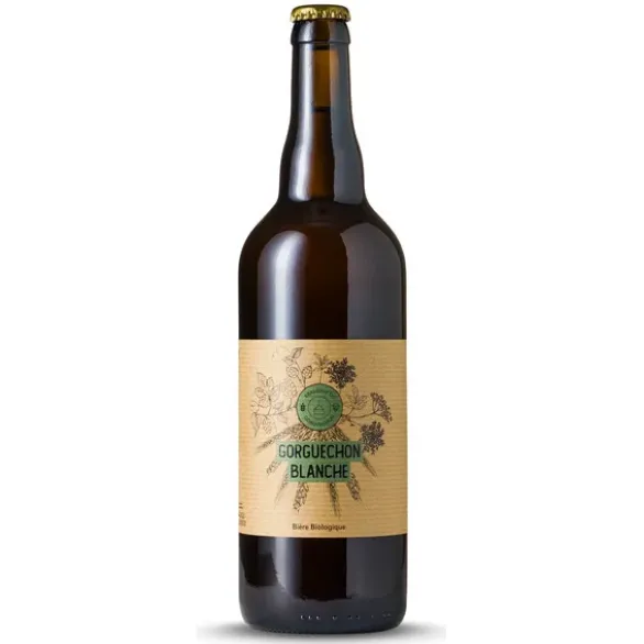 Bière Gorguechon blanche 5,3° 75cl