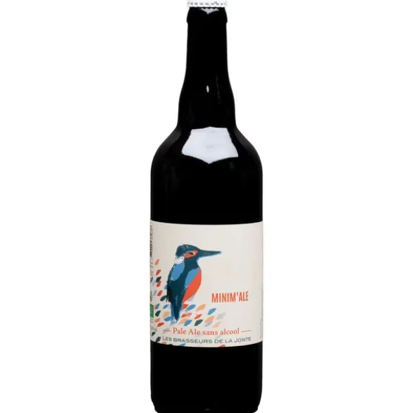 Bière Minim'Ale sans alcool 0,4° 75cl