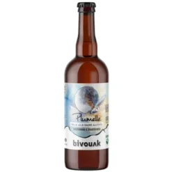 Bière sans alcool Plumelle 0,45° 75cl