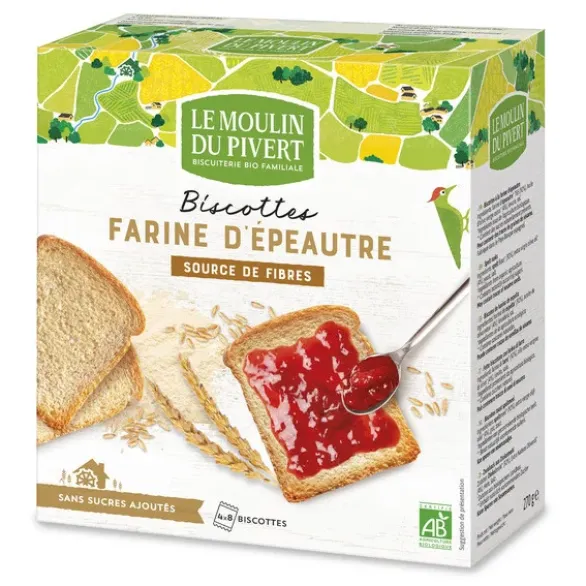 Biscottes épeautre 270g