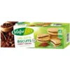 Biscuit fourré coeur cacao 225g