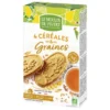 Biscuit petit déjeuner 4 céréales graines 190g