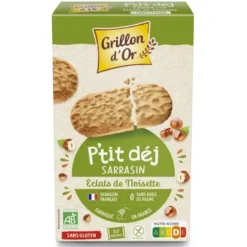 Biscuit Petit déj' Sarrasin noisett 150g
