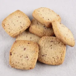 Biscuit sablé carré aux cranberries Bio
