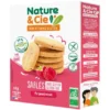Biscuit sablé framboise (4 sachets de 4 biscuits) 135g