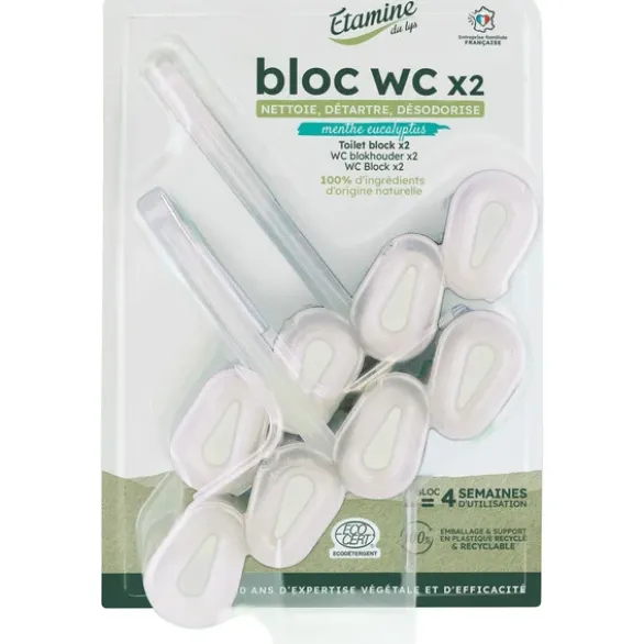 Bloc wc menthe eucalyptus (2) 50g