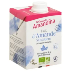 Boisson amande sans sucre Amandina 50cl