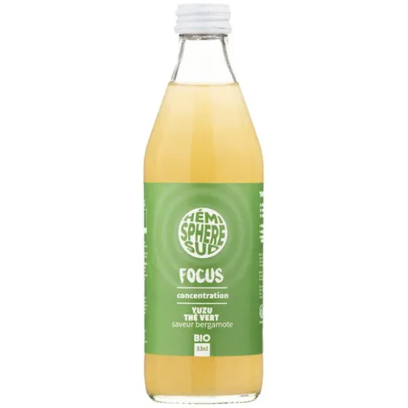 Boisson concentration Focus yuzu thé vert saveur bergamote 33cl
