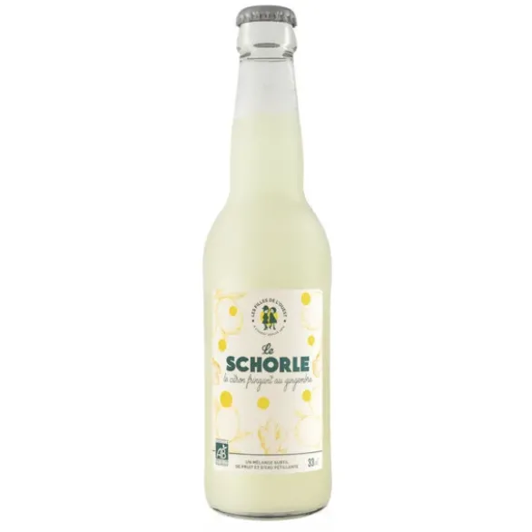Boisson pétillante citron gingembre 33cl