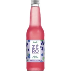 Boisson pétillante Zéro Sucres Ajoutés cassis myrtille 33cl