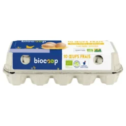 Boîte de 10 Oeufs frais - Calibre moyen