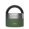 Boîte repas iso inox avec poignée Granite kaki 650ml