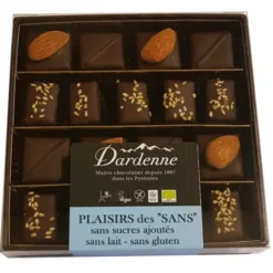 Bouchées chocolat noir plaisir des sans 170g