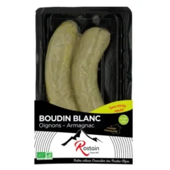 Boudin blanc oignon armagnac (2) 200g