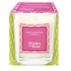 Bougie pétales de rose 75g