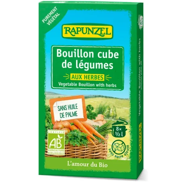 Bouillon légumes herbes cube (8) 84g