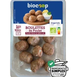 Boulettes de poulet 180g