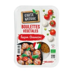 Boulettes végétales façon arancini (10) 180g