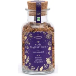 Bouteille infusion Noël Majestueux 100g