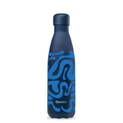 Bouteille iso inox bleu nuit Waves 500ml