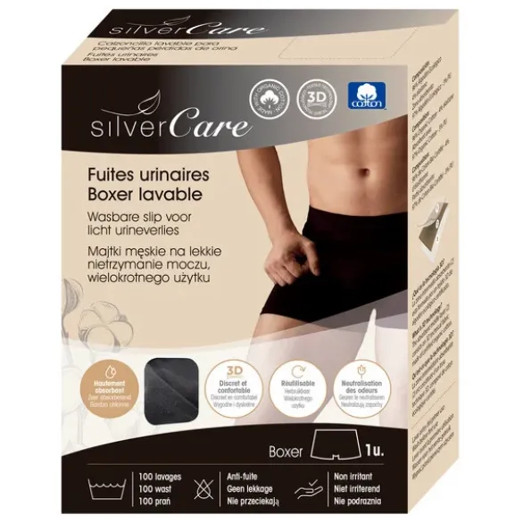 Boxer lavable incontinence taille M