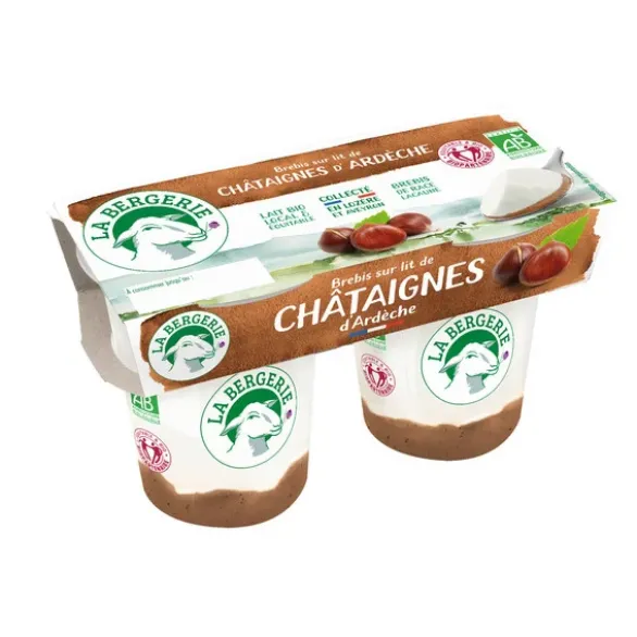 Brebis lit châtaigne 2x125g
