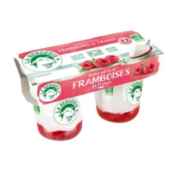 Brebis sur lit de framboise 2x125g
