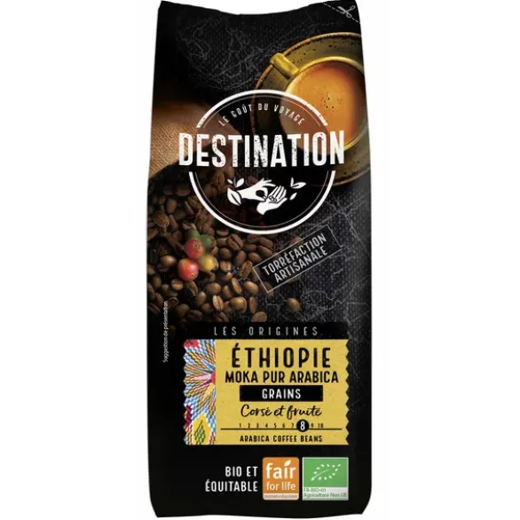 Café Ethiopie pur arabica grains 1kg