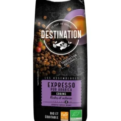 Café grains expresso pur arabica intensité 8 500g