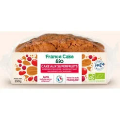 Cake aux superfruits (canneberges, baies de goji et amandes) 250g