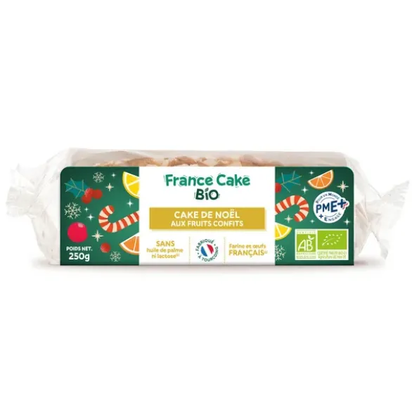 Cake de noël aux fruits confits 250g