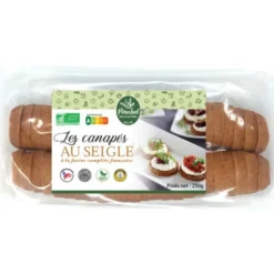 Canapés au seigle 250g