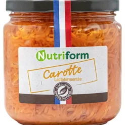 Carottes râpées 275g net égoutté